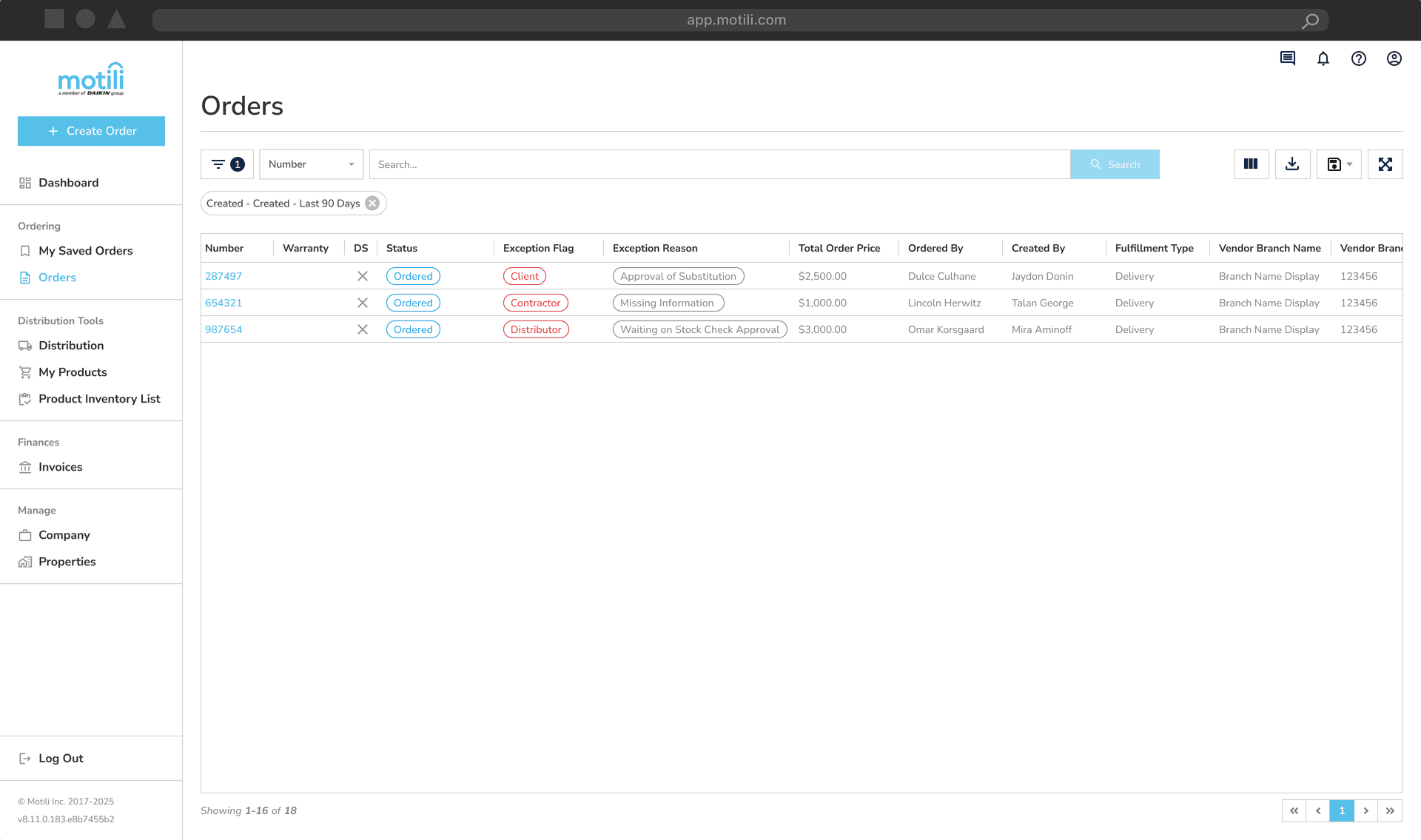 Exception Flags
